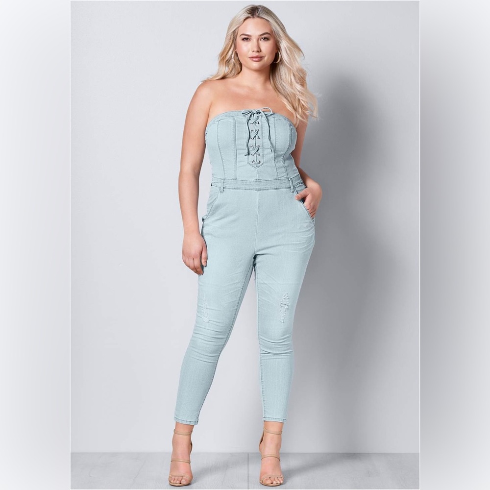 Venus strapless Jumpsuit- Women’s plus - Size 20